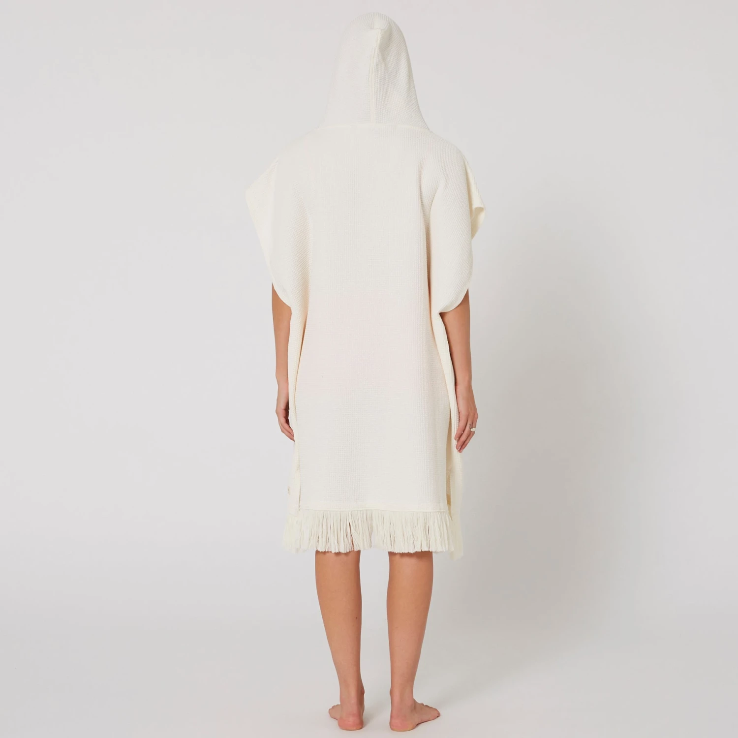 Ladies Waffle Poncho - Image 11