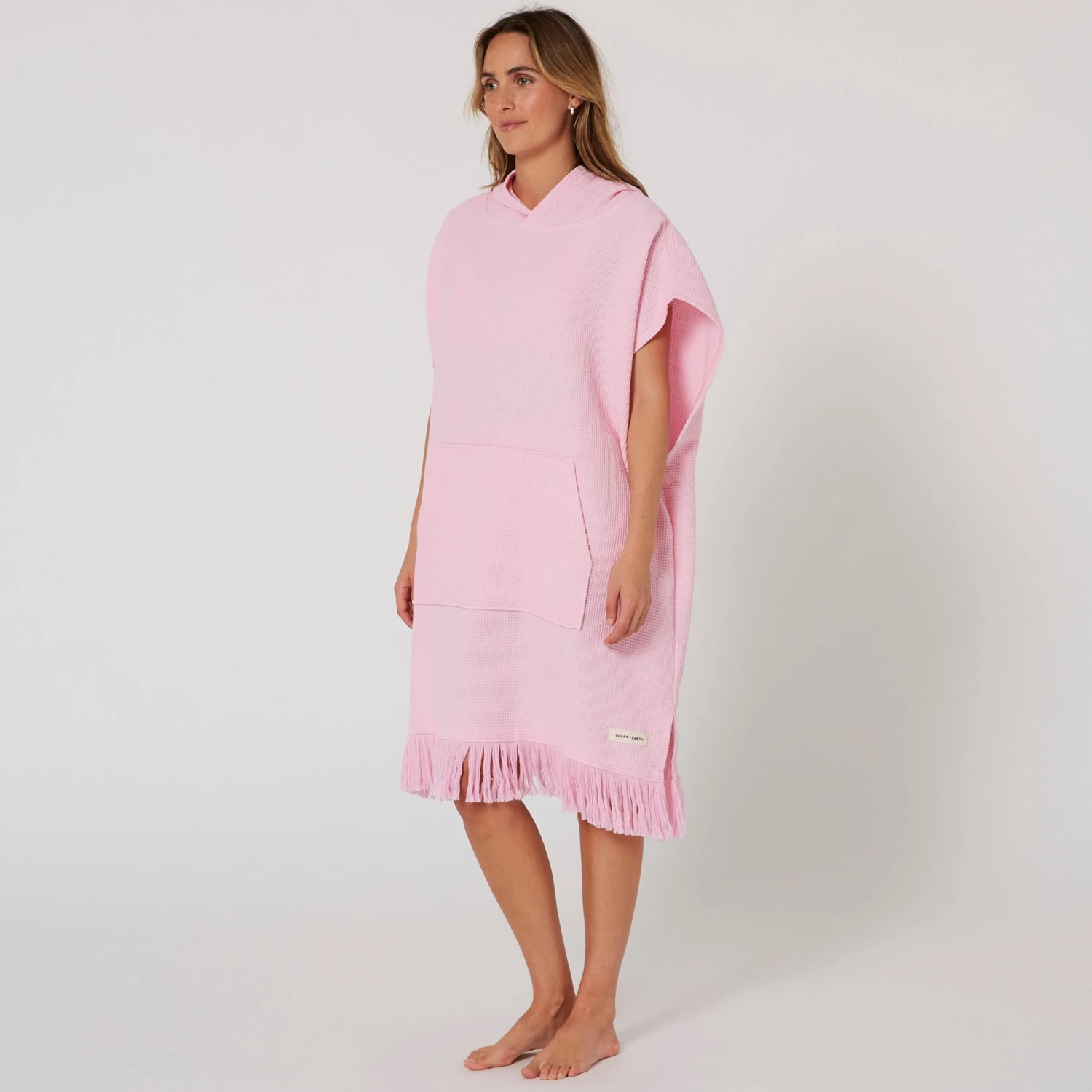 Ladies Waffle Poncho - Image 14