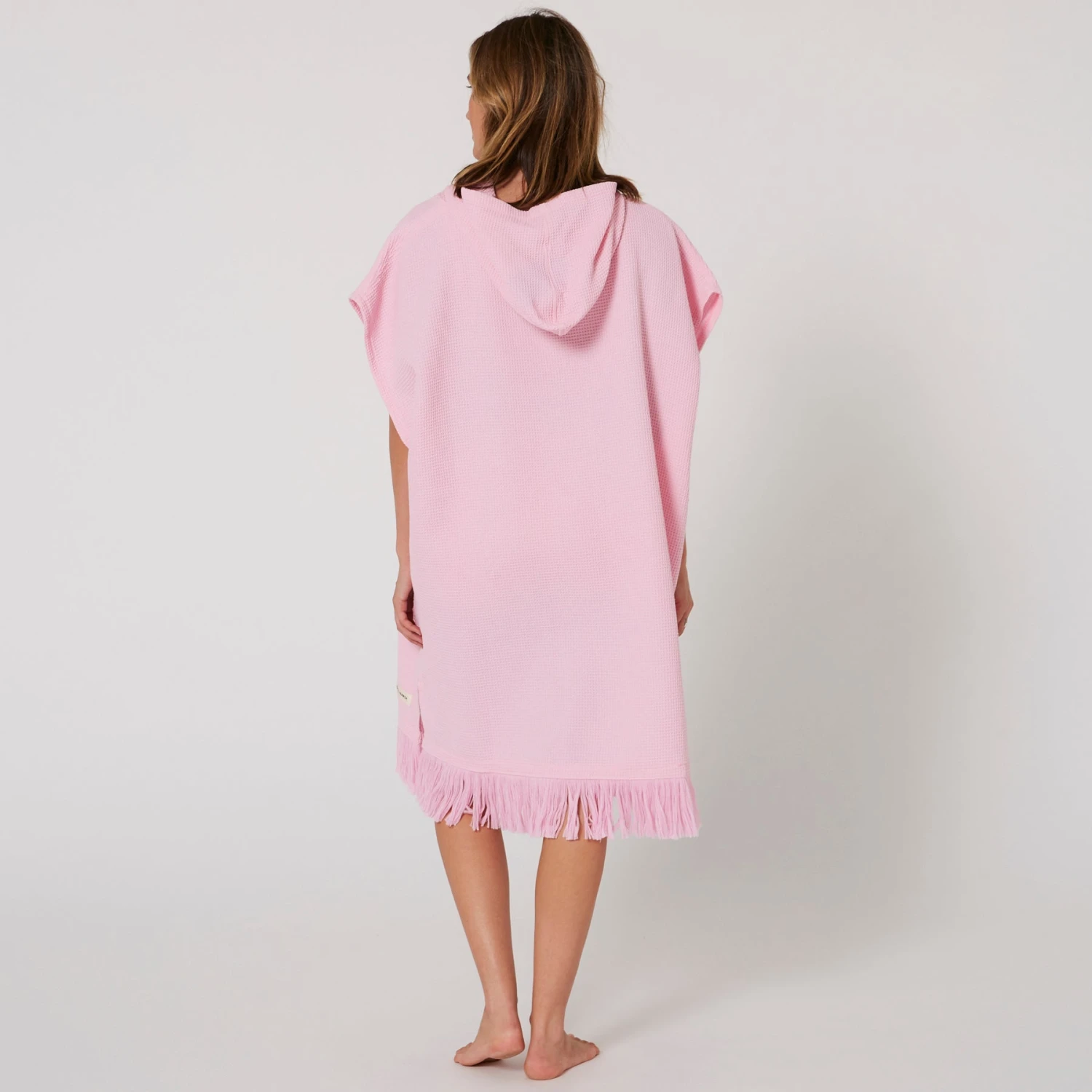 Ladies Waffle Poncho - Image 15