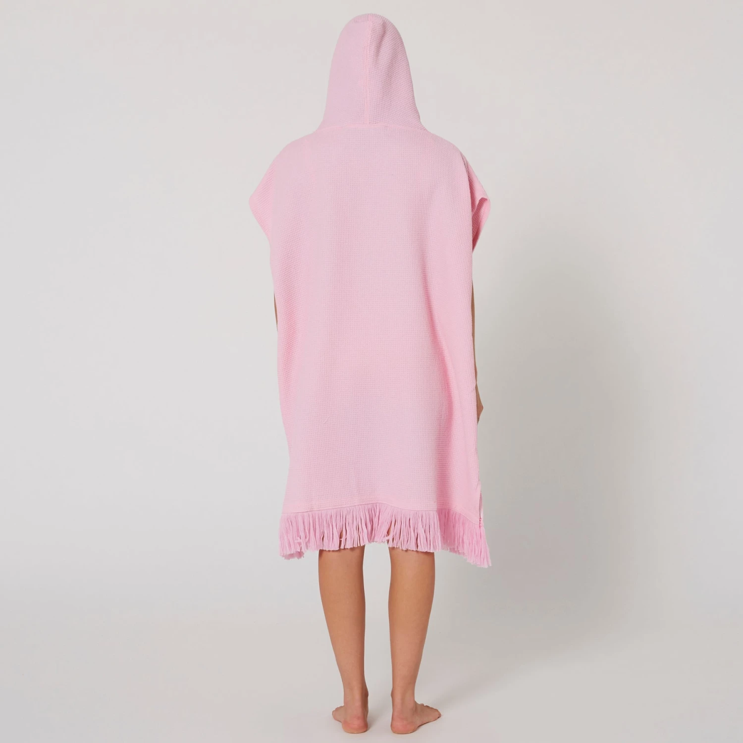 Ladies Waffle Poncho - Image 16