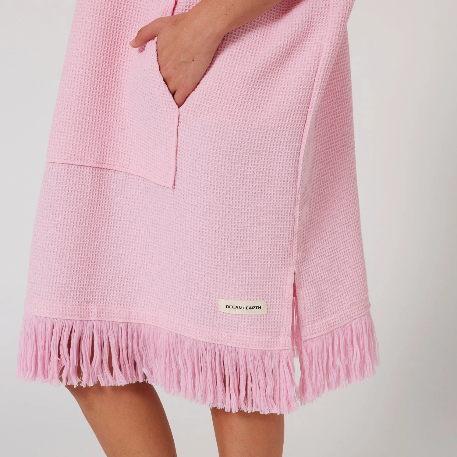 Ladies Waffle Poncho - Image 17