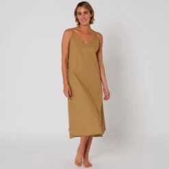 Linen Slip Dress