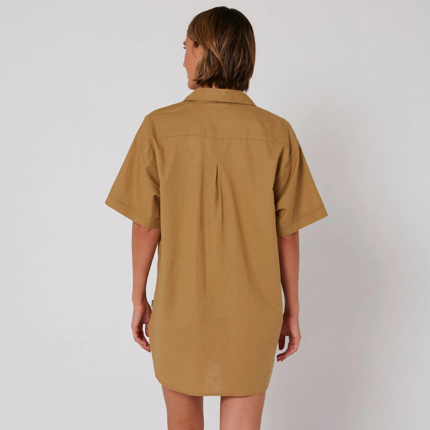 Linen Shirt Dress - Image 7