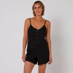 Sunray Linen Playsuit