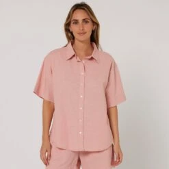 Linen Relaxed SS Shirt