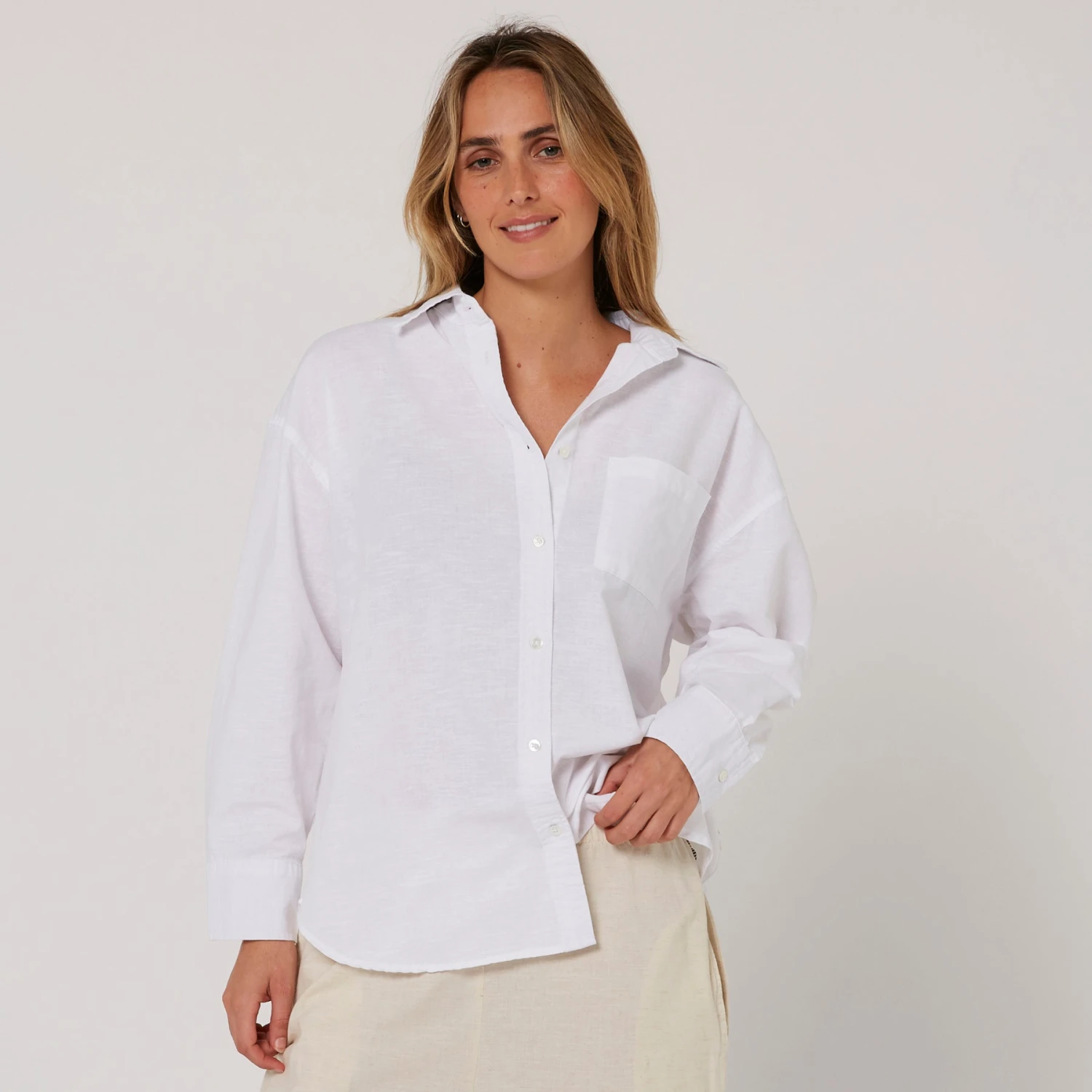 Nova Relaxed LS Shirt - Image 6