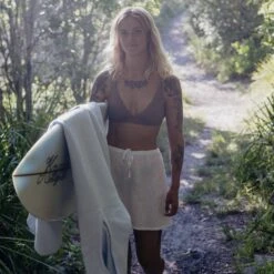 Cara Linen Mini Skirt