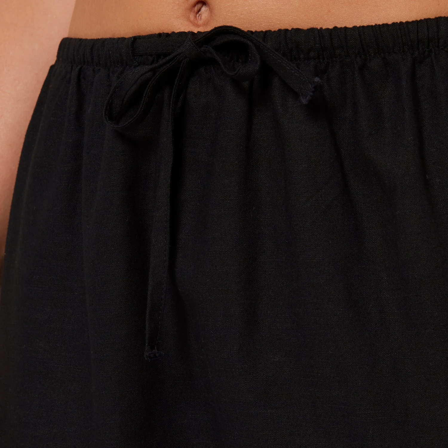 Rose Linen Maxi Skirt - Image 5