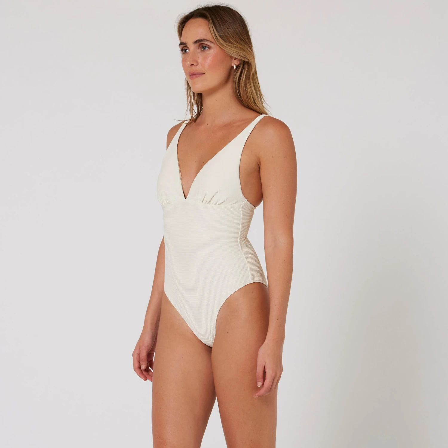 Hyams-Rib Plunge One Piece - Image 3