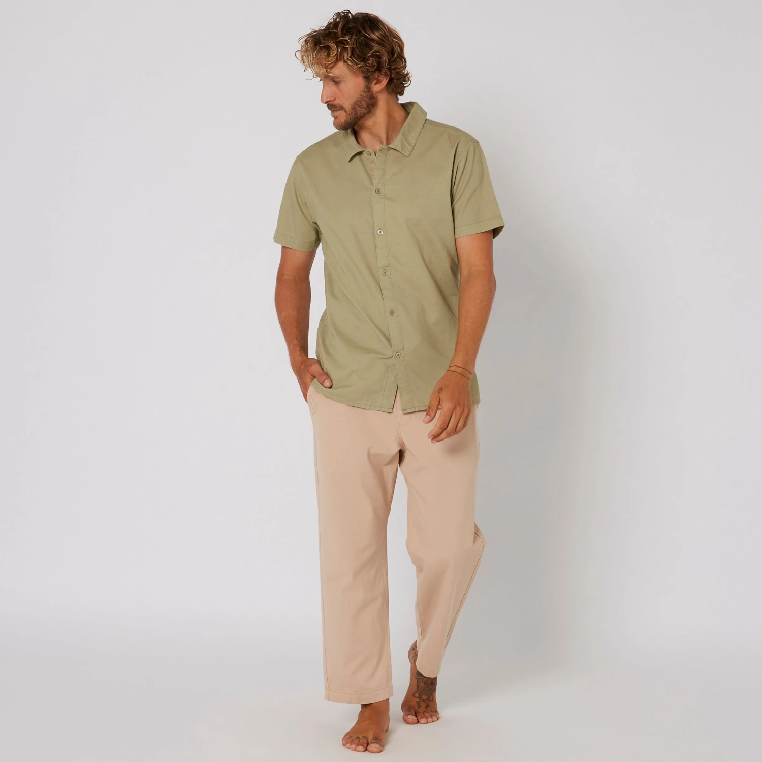 Linen S/S Shirt - Image 3