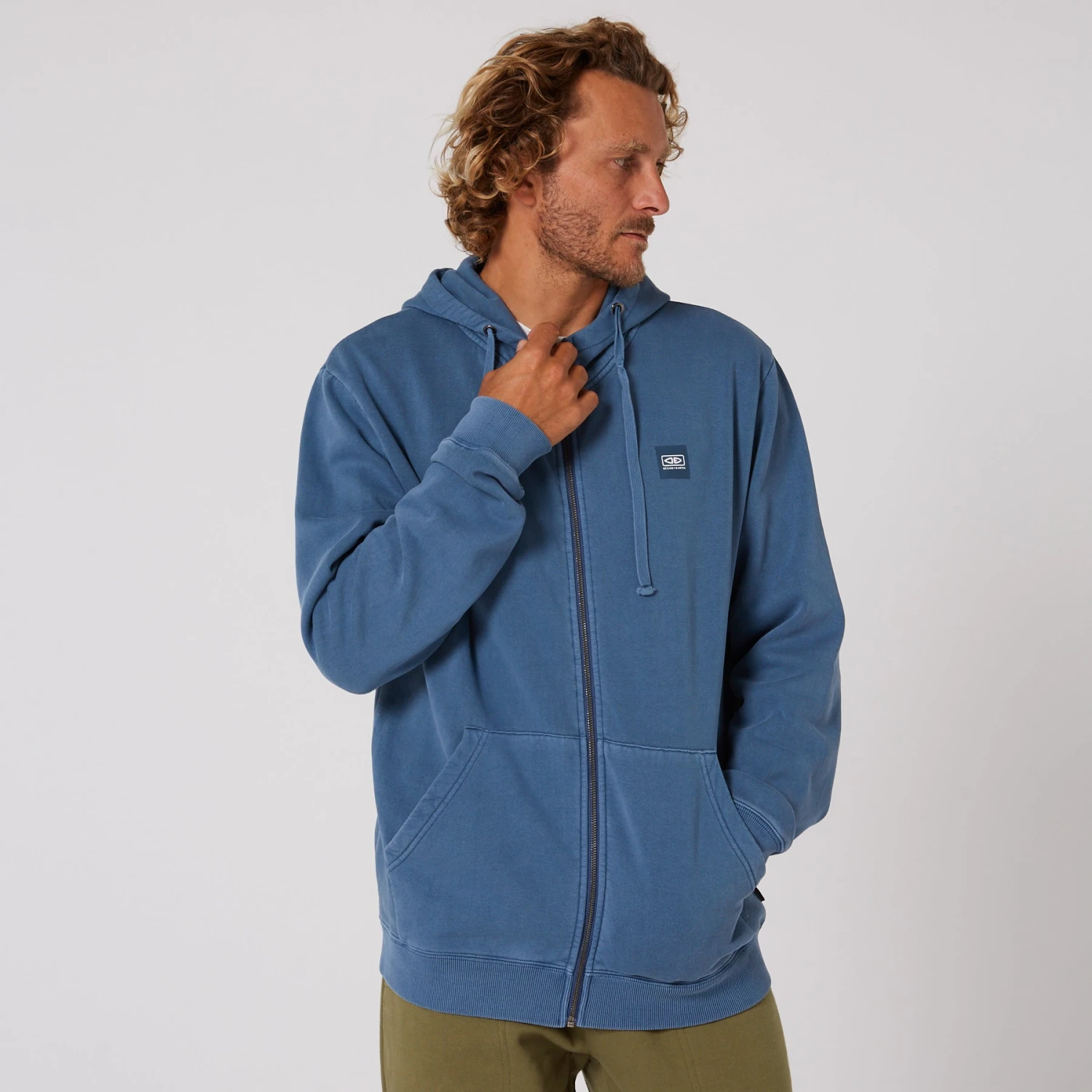 Corp Zip Hoodie Big Mens - Image 10