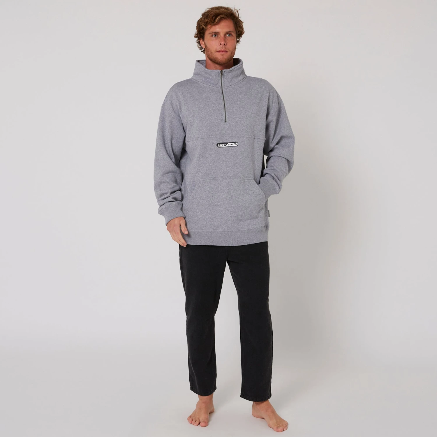 Y2K 1/4 Zip Crew - Image 3