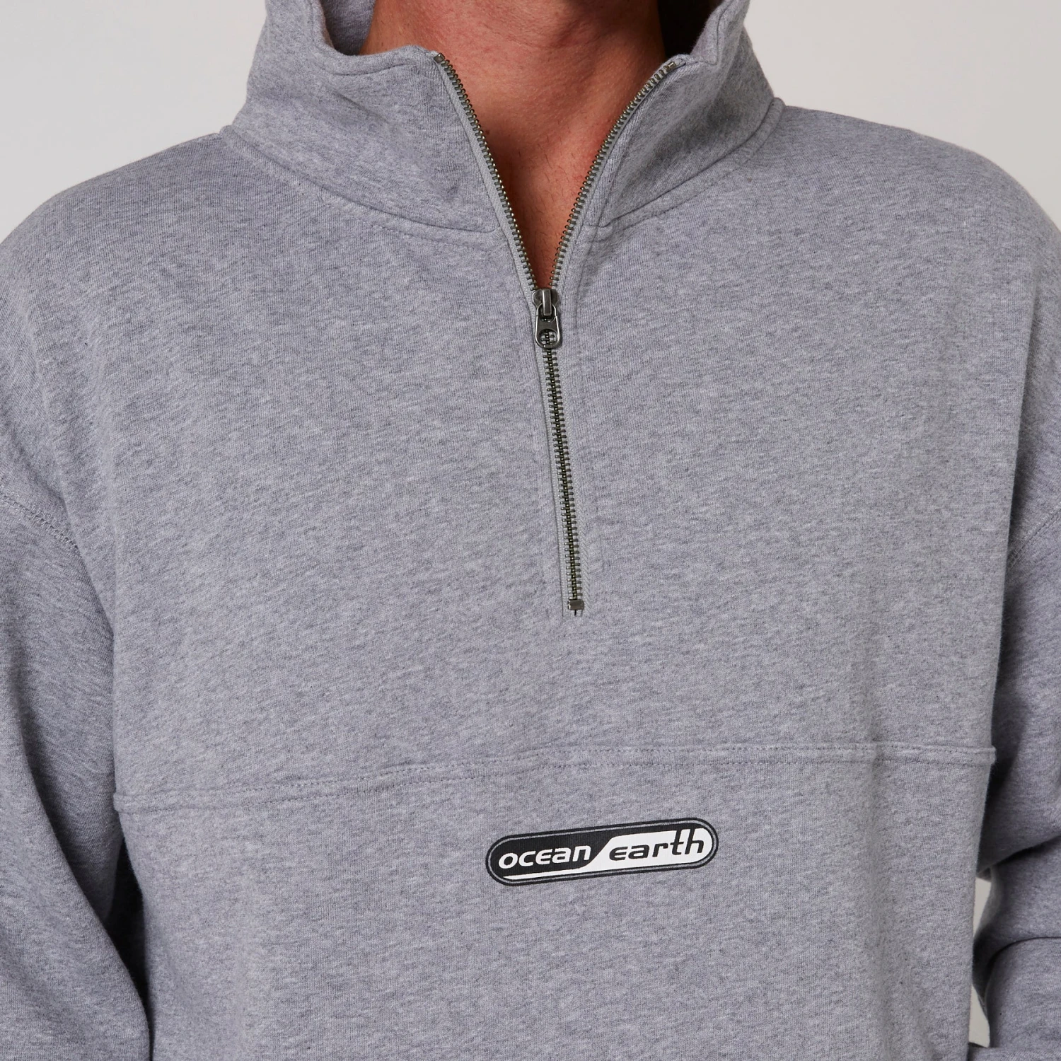 Y2K 1/4 Zip Crew - Image 2