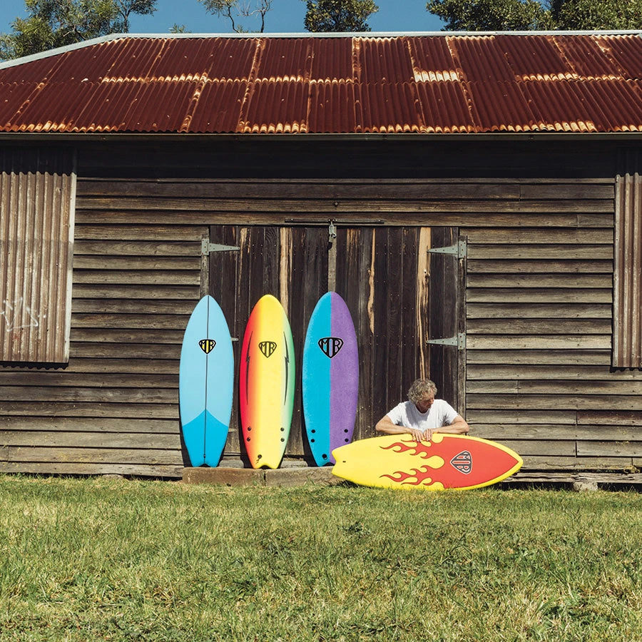 MR Epoxy Twin Fin Softboard 5'9" - Image 11