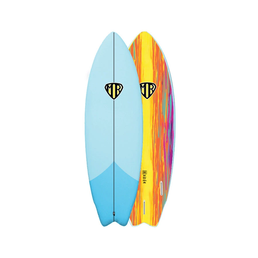 MR Epoxy Twin Fin Softboard 5'9" - Image 3