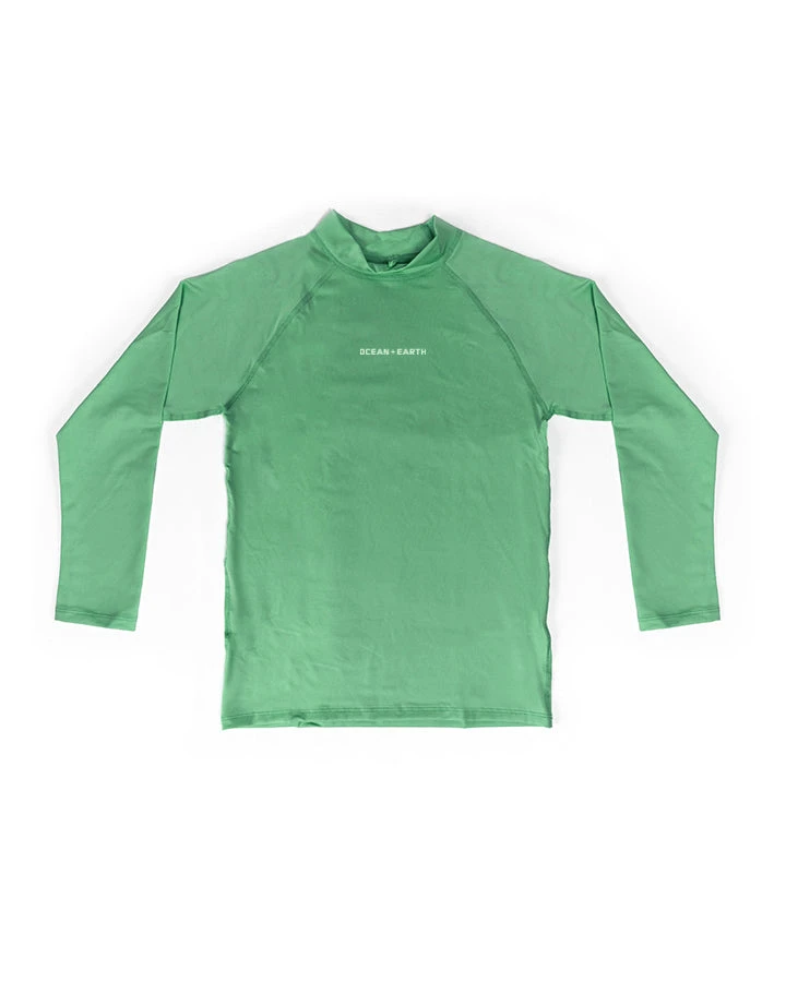 Girls Waves Long Sleeve Rash Vest - Image 4