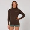 Ladies Waves Long Sleeve Rash Vest