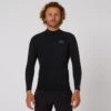 Double Black Long Sleeve Vest - 1.5mm