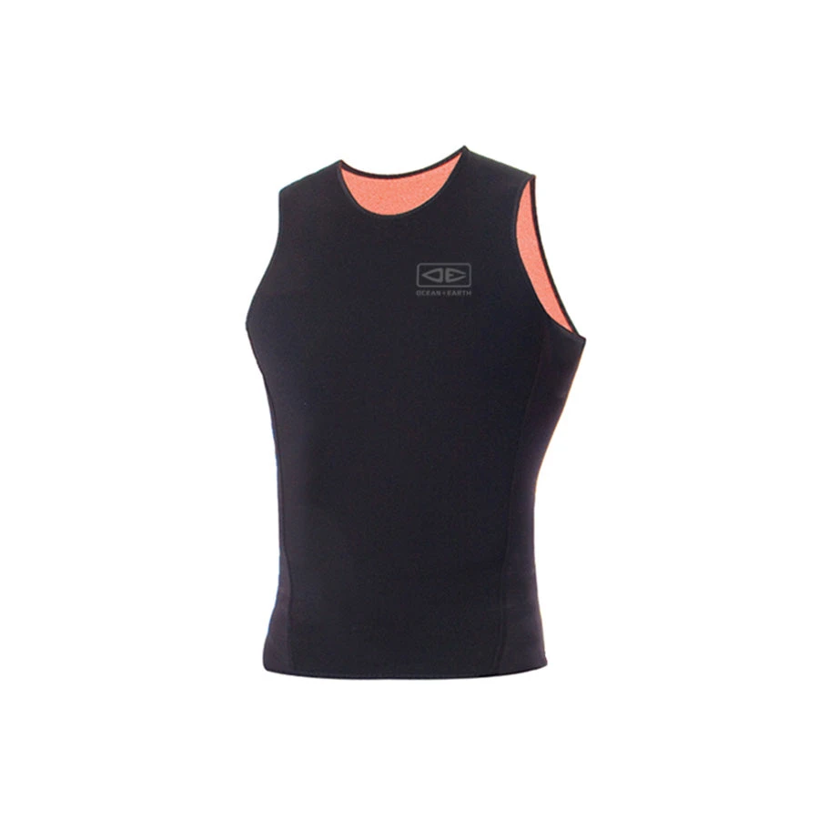 Double Black Sleeveless Vest - 1.5mm - Image 7