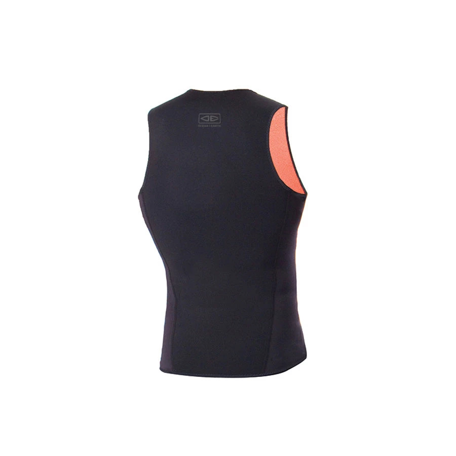 Double Black Sleeveless Vest - 1.5mm - Image 8