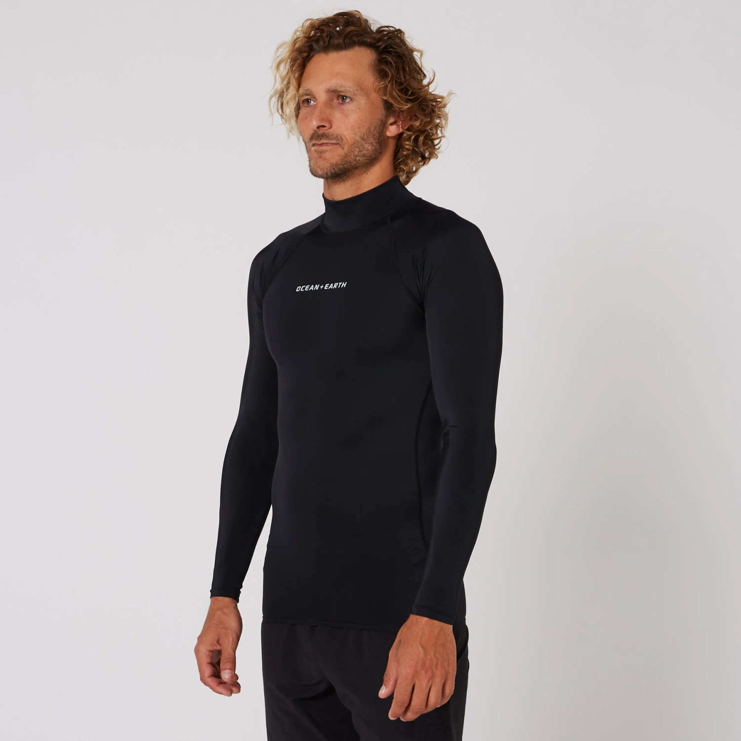 Mens Script Rash Long Sleeve Rash Shirt - Image 8