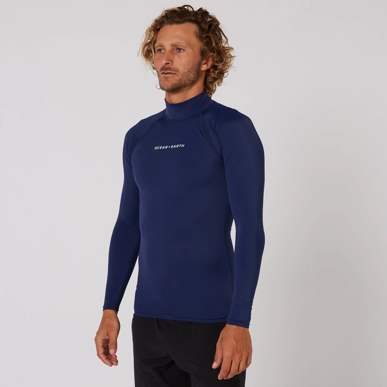 Mens Script Rash Long Sleeve Rash Shirt - Image 3