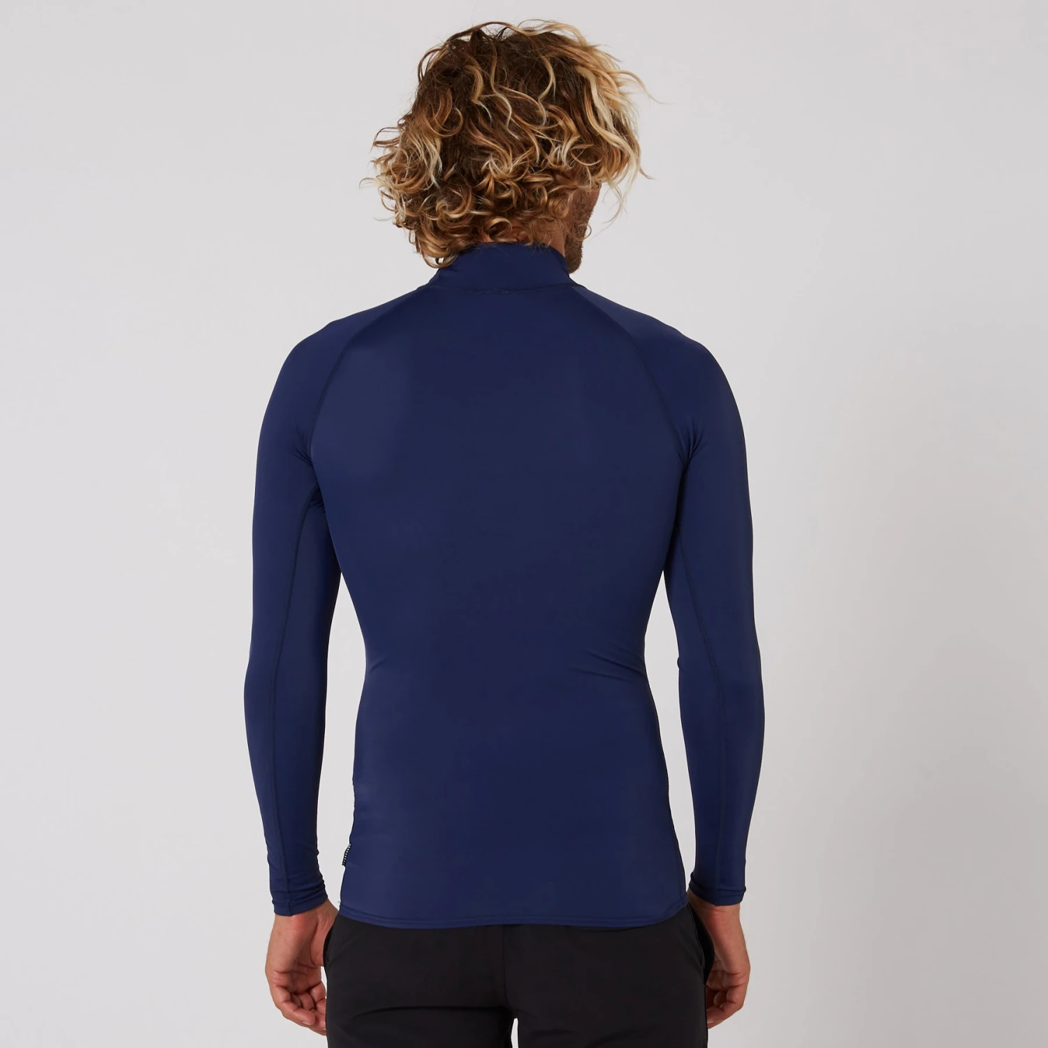 Mens Script Rash Long Sleeve Rash Shirt - Image 4