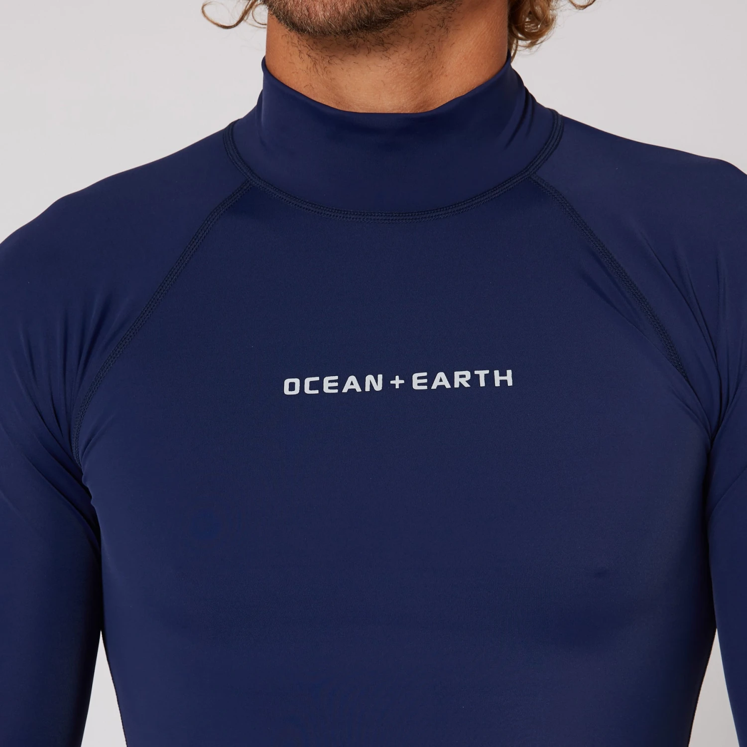 Mens Script Rash Long Sleeve Rash Shirt - Image 5