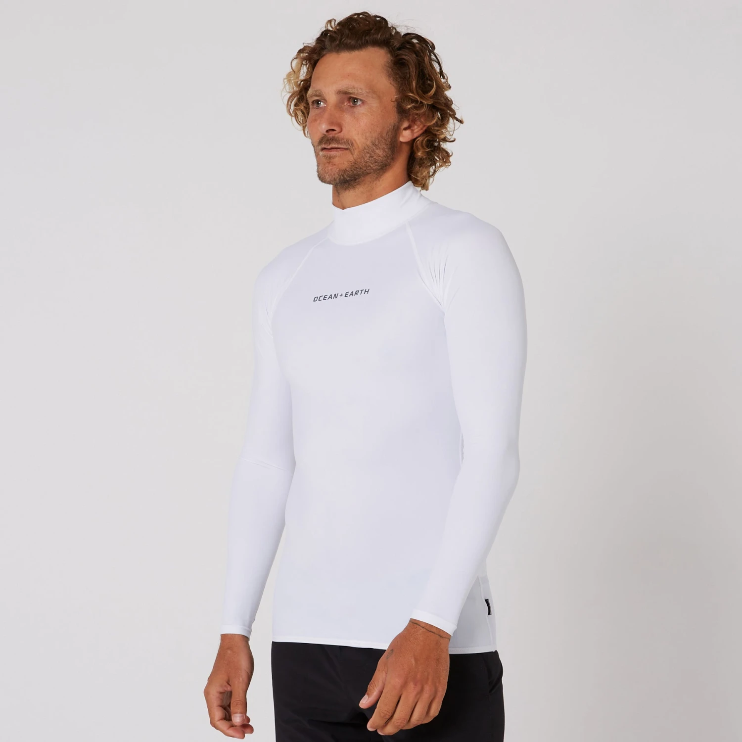 Mens Script Rash Long Sleeve Rash Shirt - Image 18