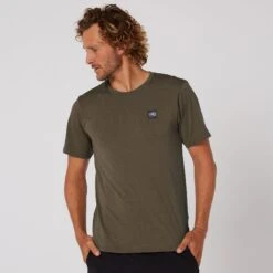 Mens Surf Short Sleeve Rash Shirt